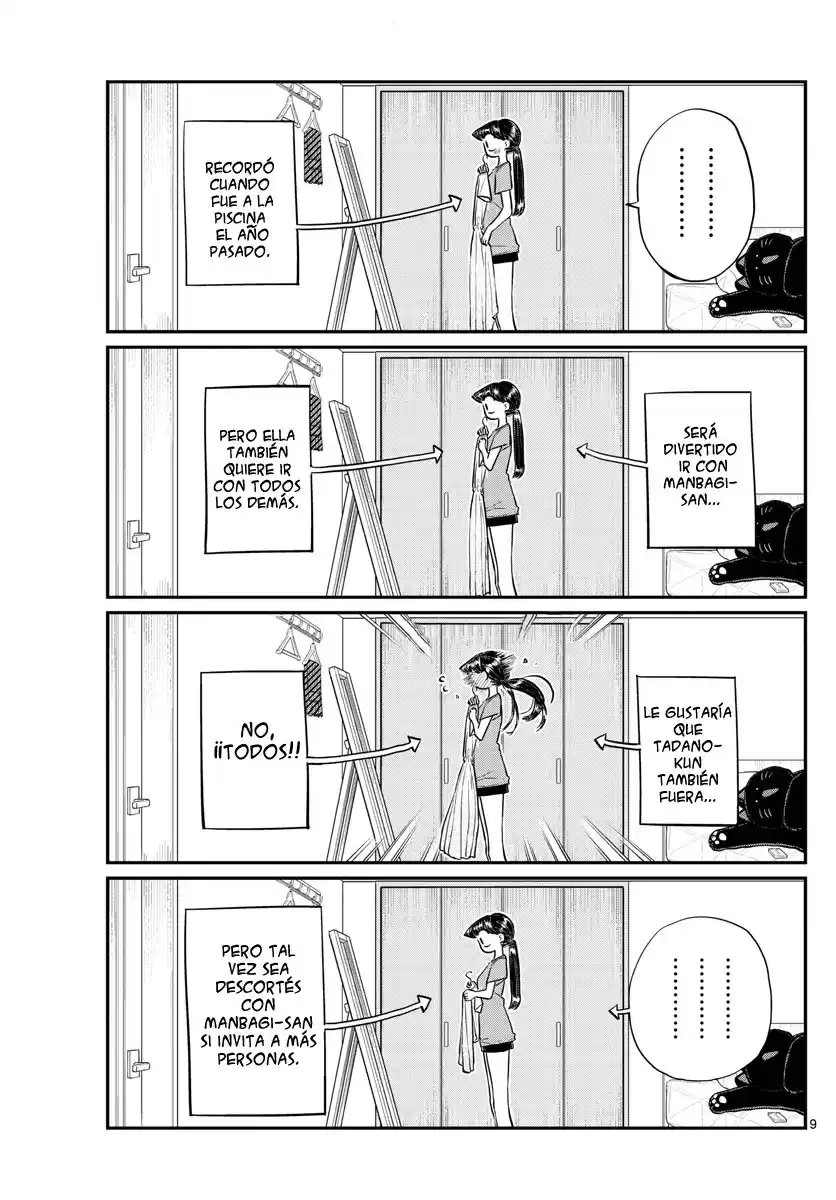 Komi-san wa Komyushou Desu Capitulo 162 página 10