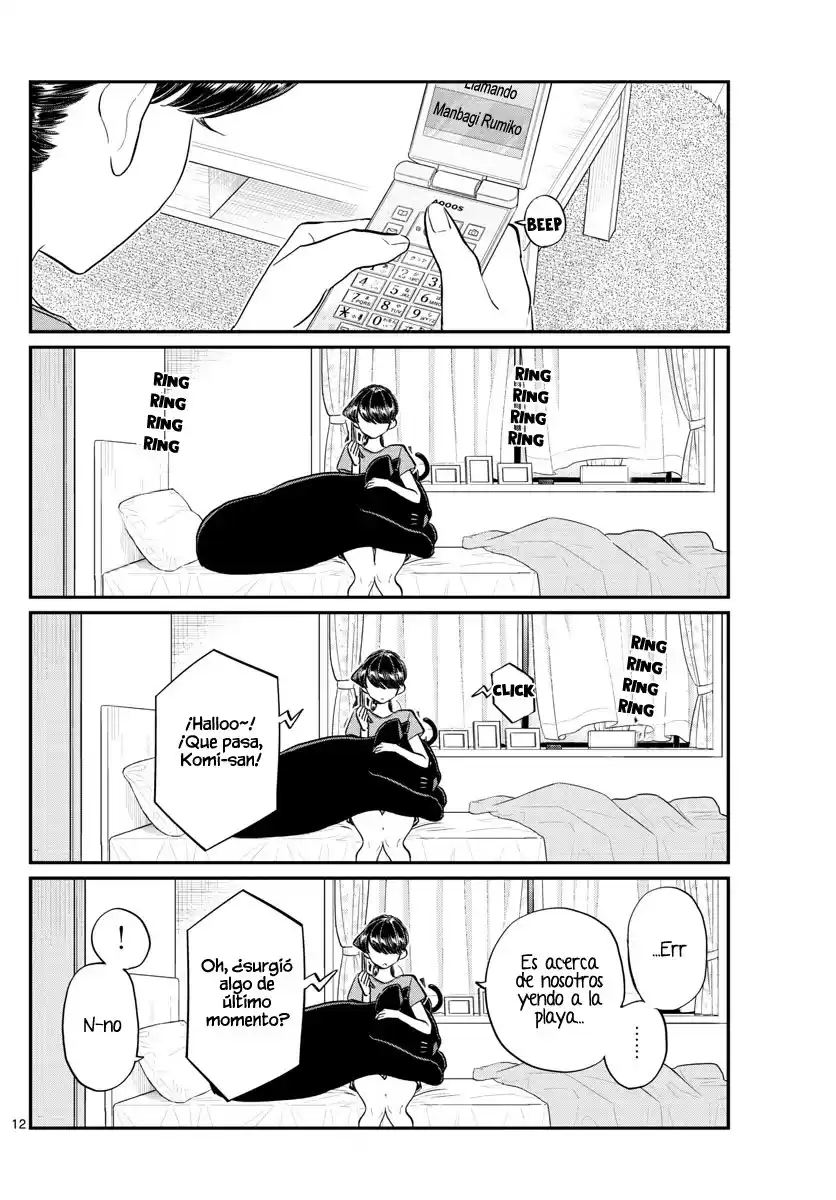 Komi-san wa Komyushou Desu Capitulo 162 página 13