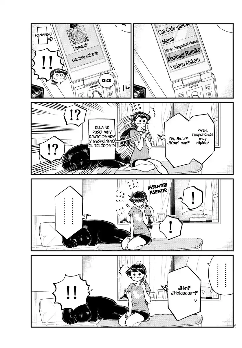 Komi-san wa Komyushou Desu Capitulo 162 página 6