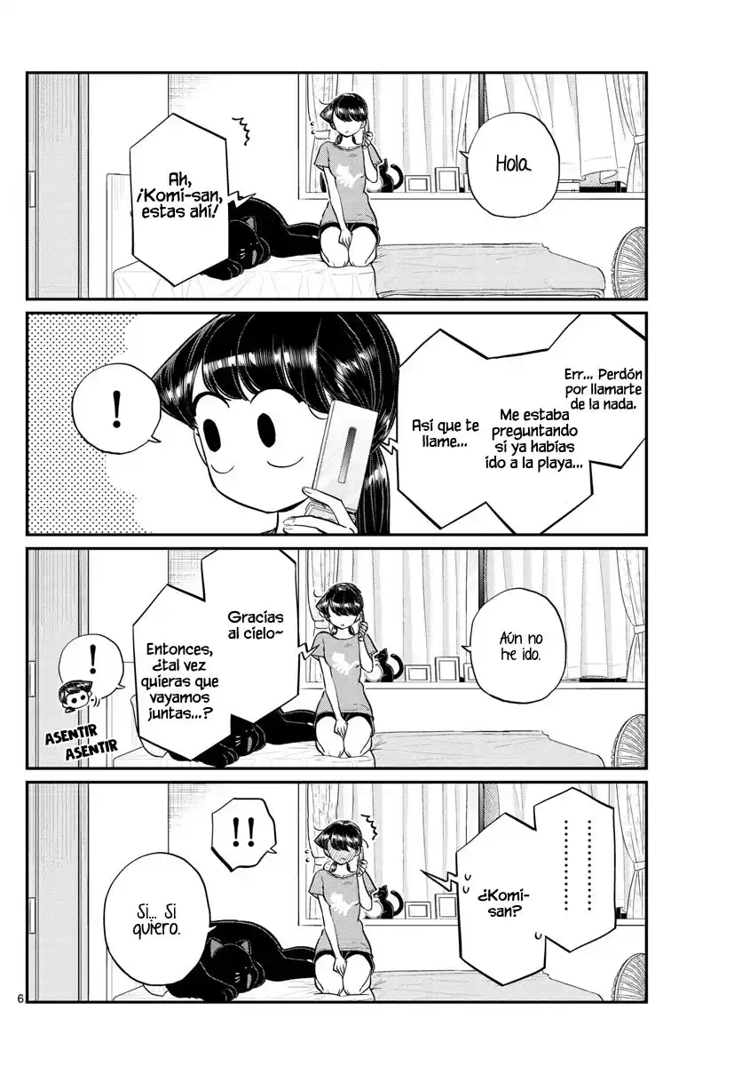 Komi-san wa Komyushou Desu Capitulo 162 página 7