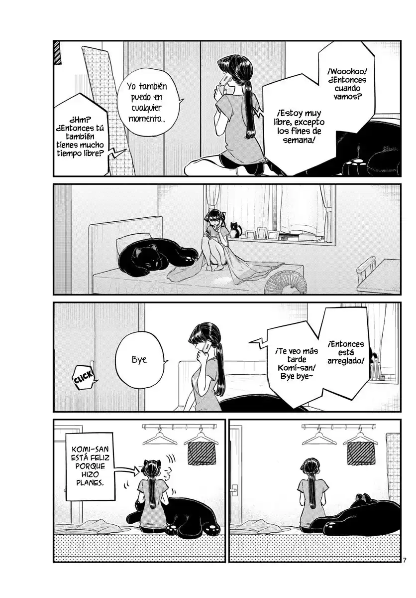 Komi-san wa Komyushou Desu Capitulo 162 página 8