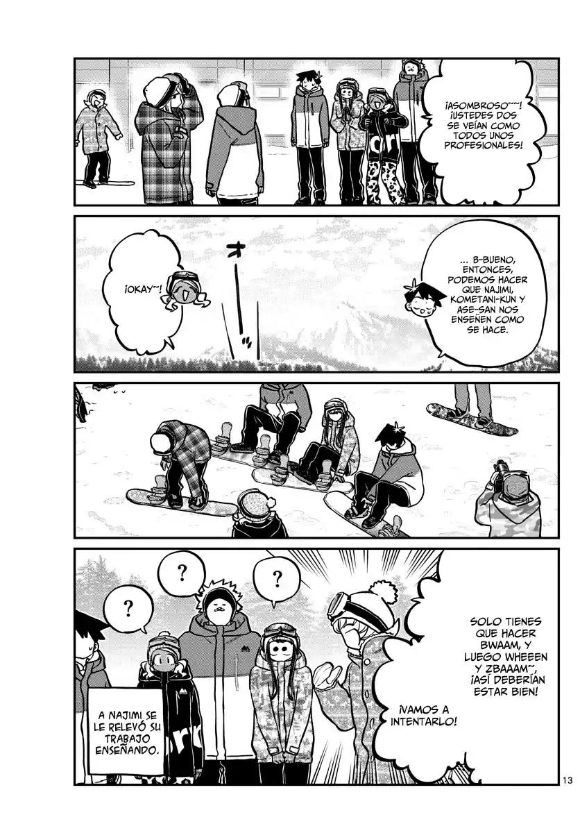 Komi-san wa Komyushou Desu Capitulo 261 página 14