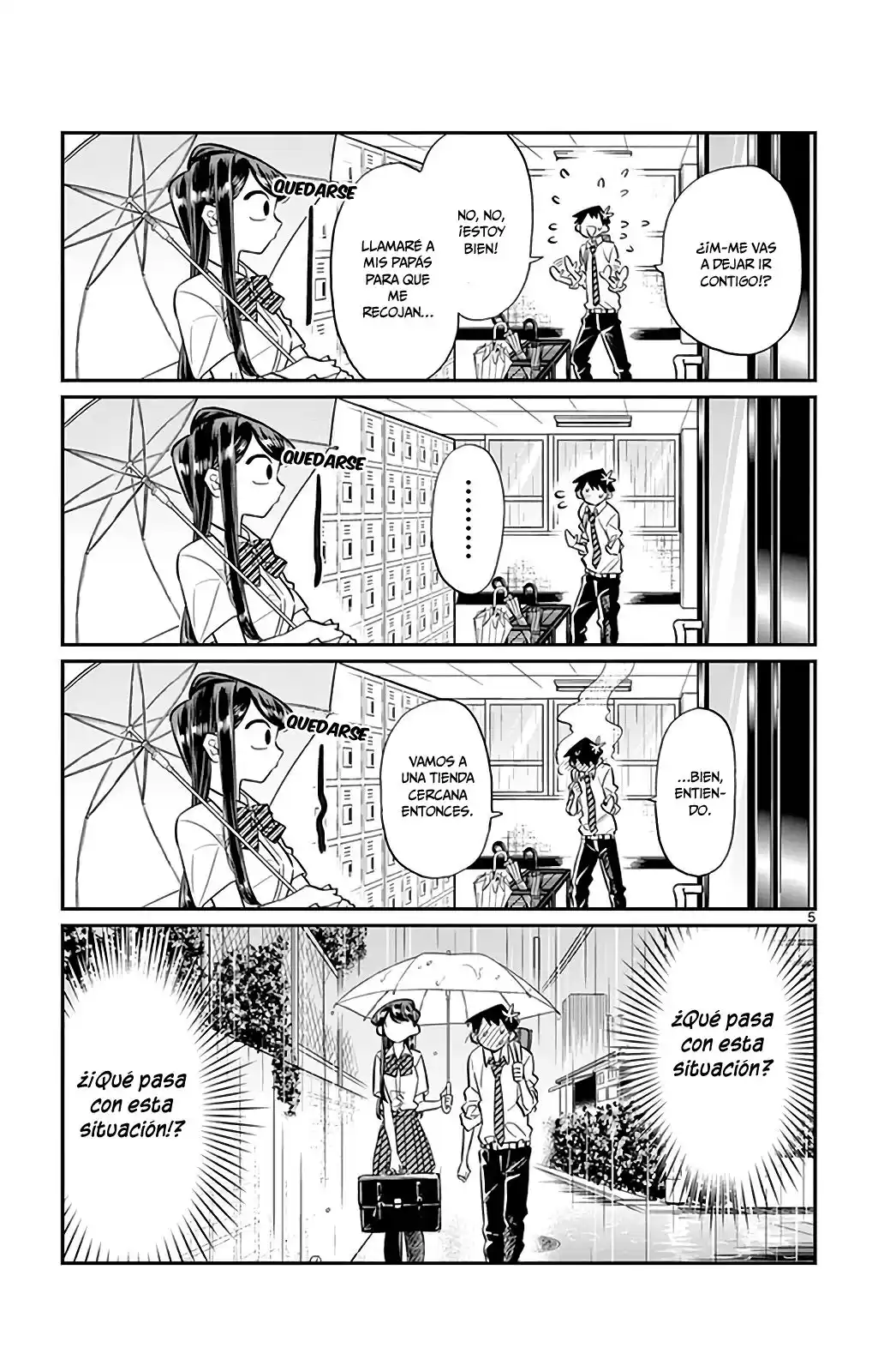 Komi-san wa Komyushou Desu Capitulo 30 página 6