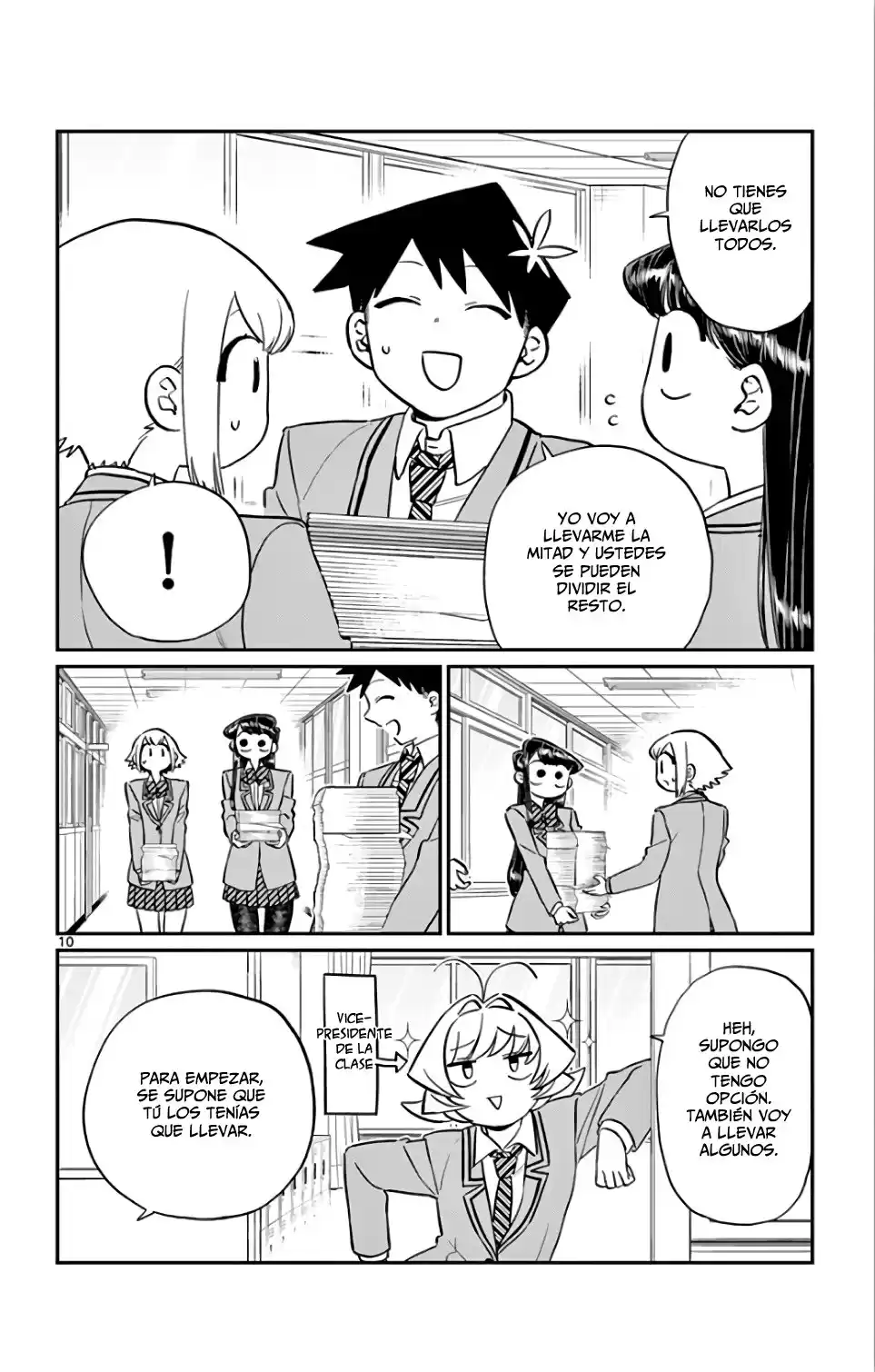 Komi-san wa Komyushou Desu Capitulo 122 página 11