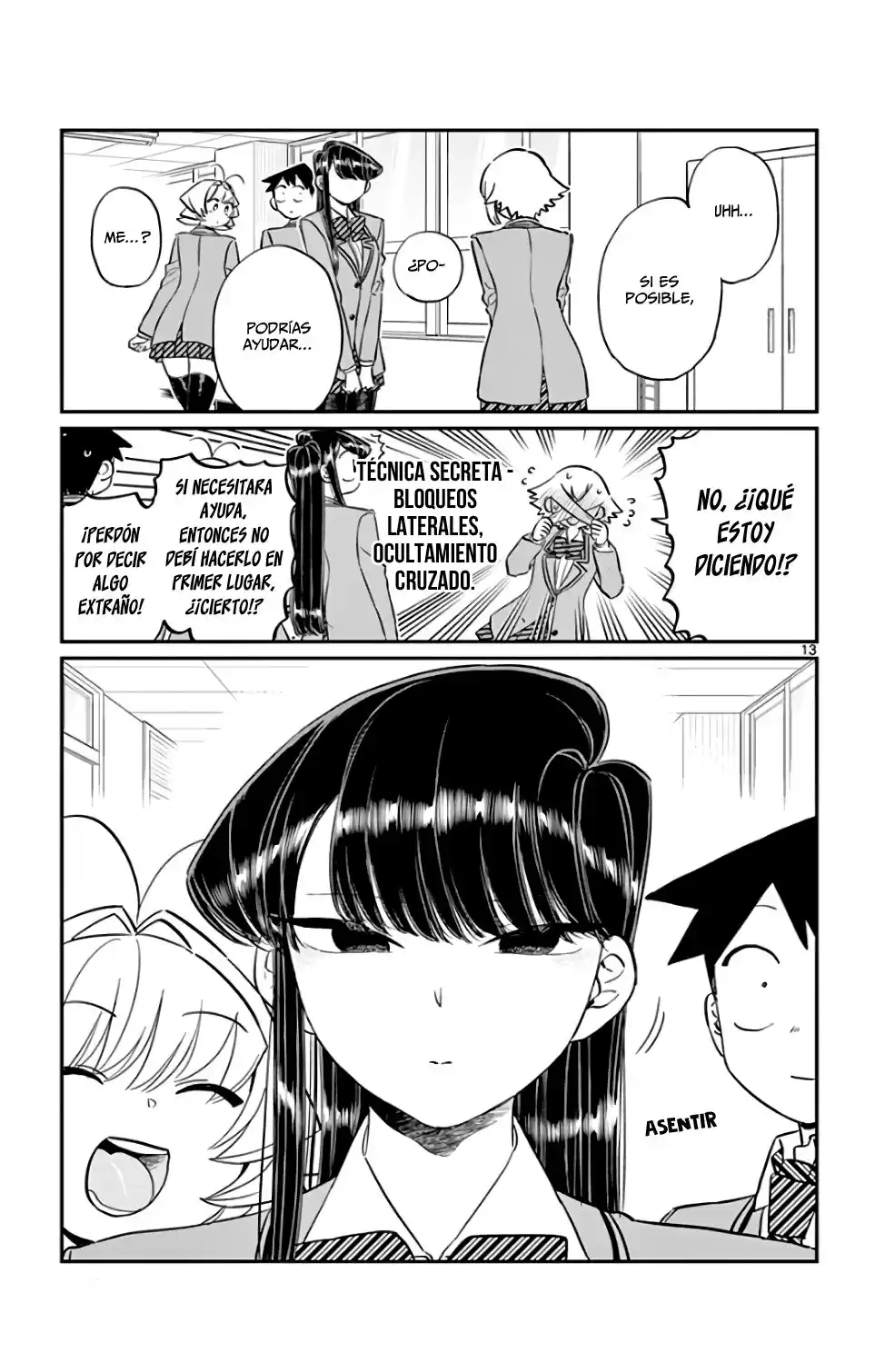 Komi-san wa Komyushou Desu Capitulo 122 página 14