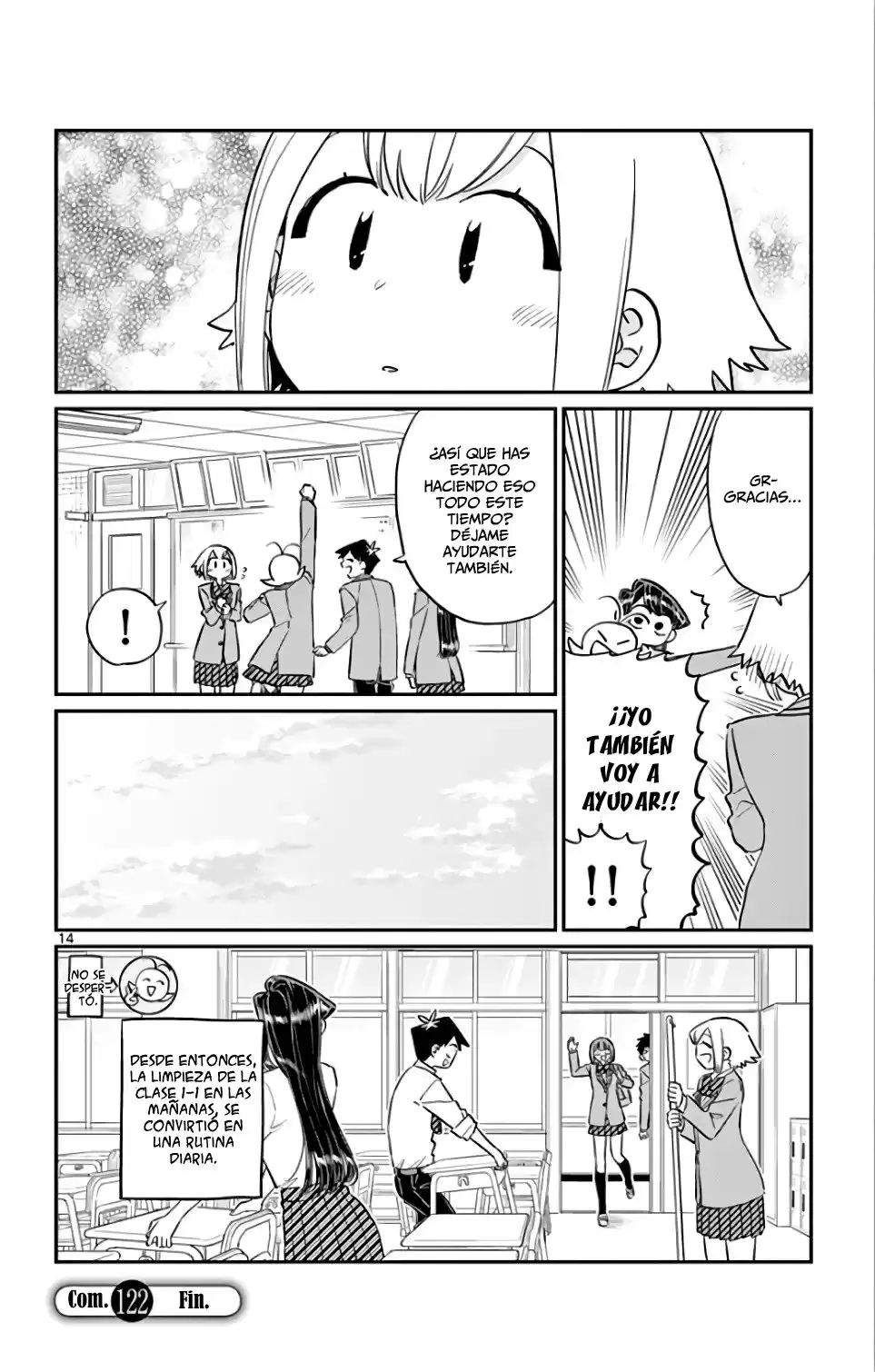 Komi-san wa Komyushou Desu Capitulo 122 página 15