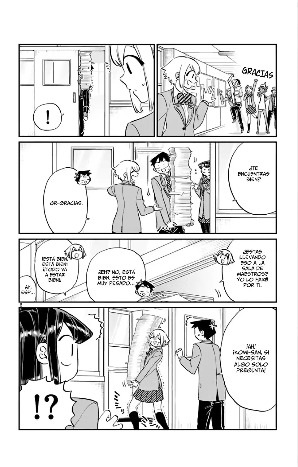 Komi-san wa Komyushou Desu Capitulo 122 página 9