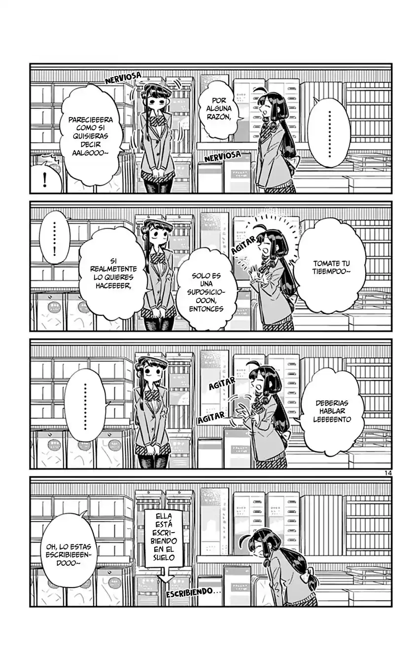 Komi-san wa Komyushou Desu Capitulo 64 página 16