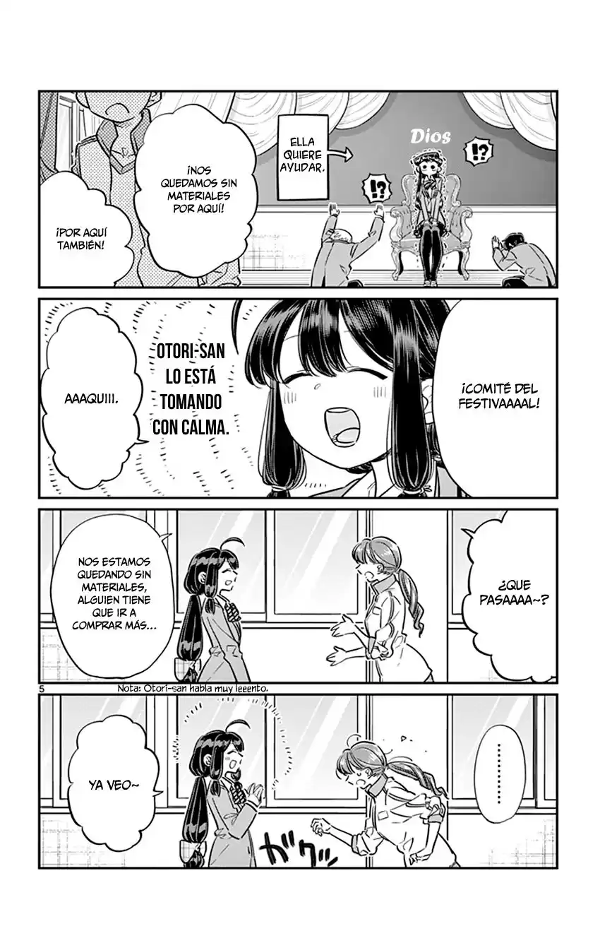 Komi-san wa Komyushou Desu Capitulo 64 página 7