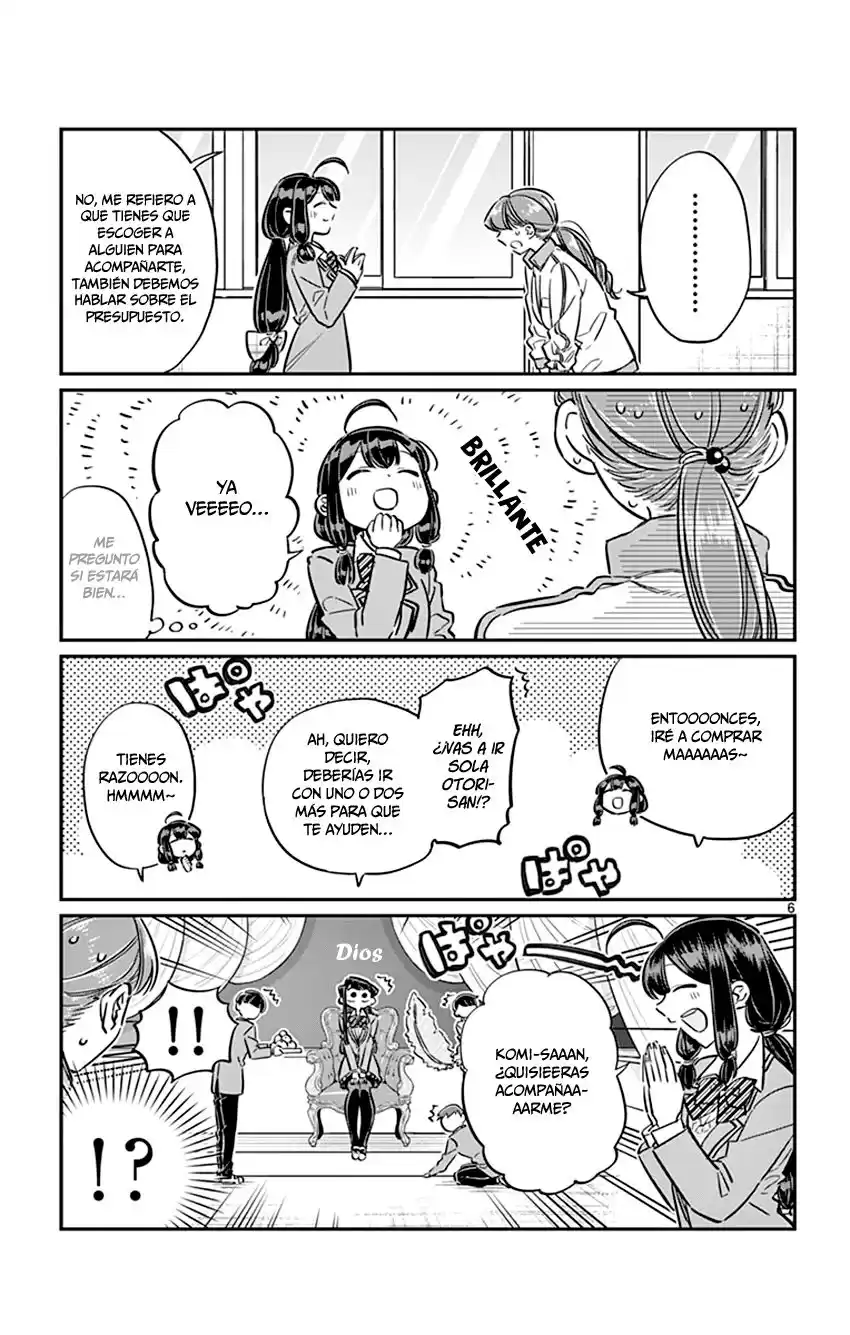 Komi-san wa Komyushou Desu Capitulo 64 página 8