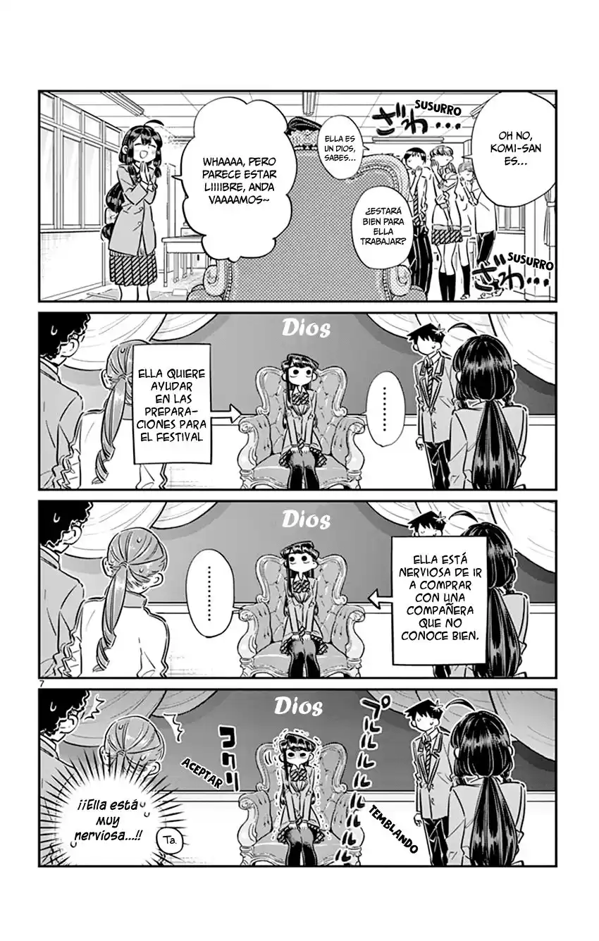 Komi-san wa Komyushou Desu Capitulo 64 página 9