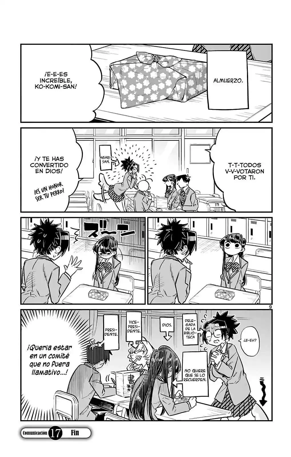 Komi-san wa Komyushou Desu Capitulo 17 página 10