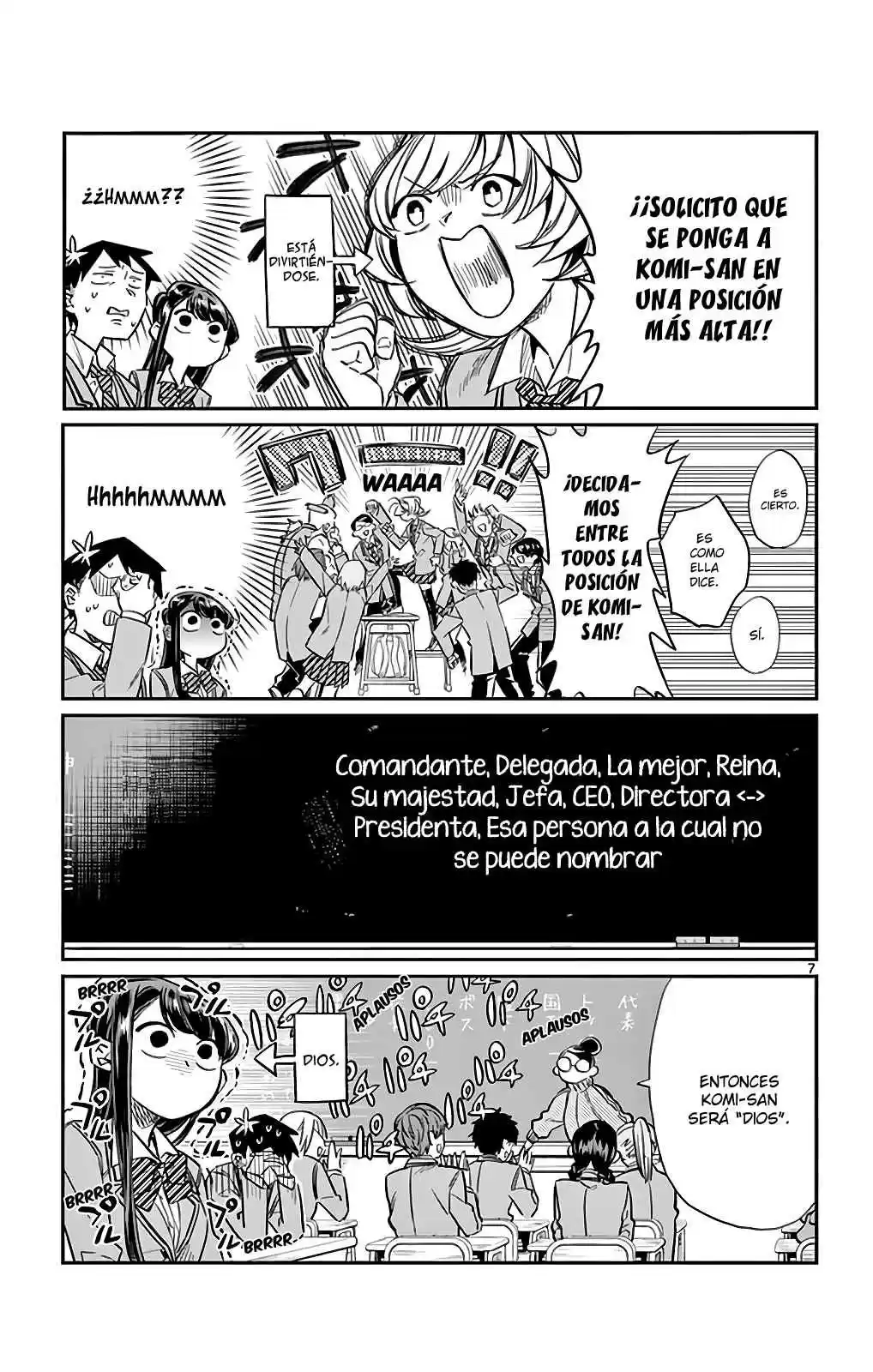 Komi-san wa Komyushou Desu Capitulo 17 página 8