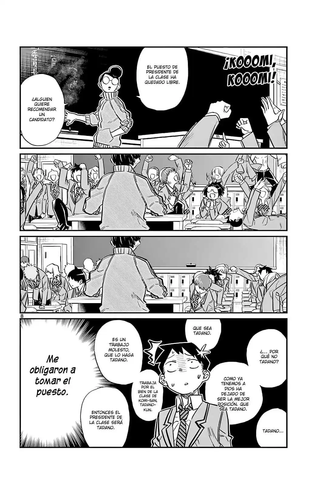 Komi-san wa Komyushou Desu Capitulo 17 página 9