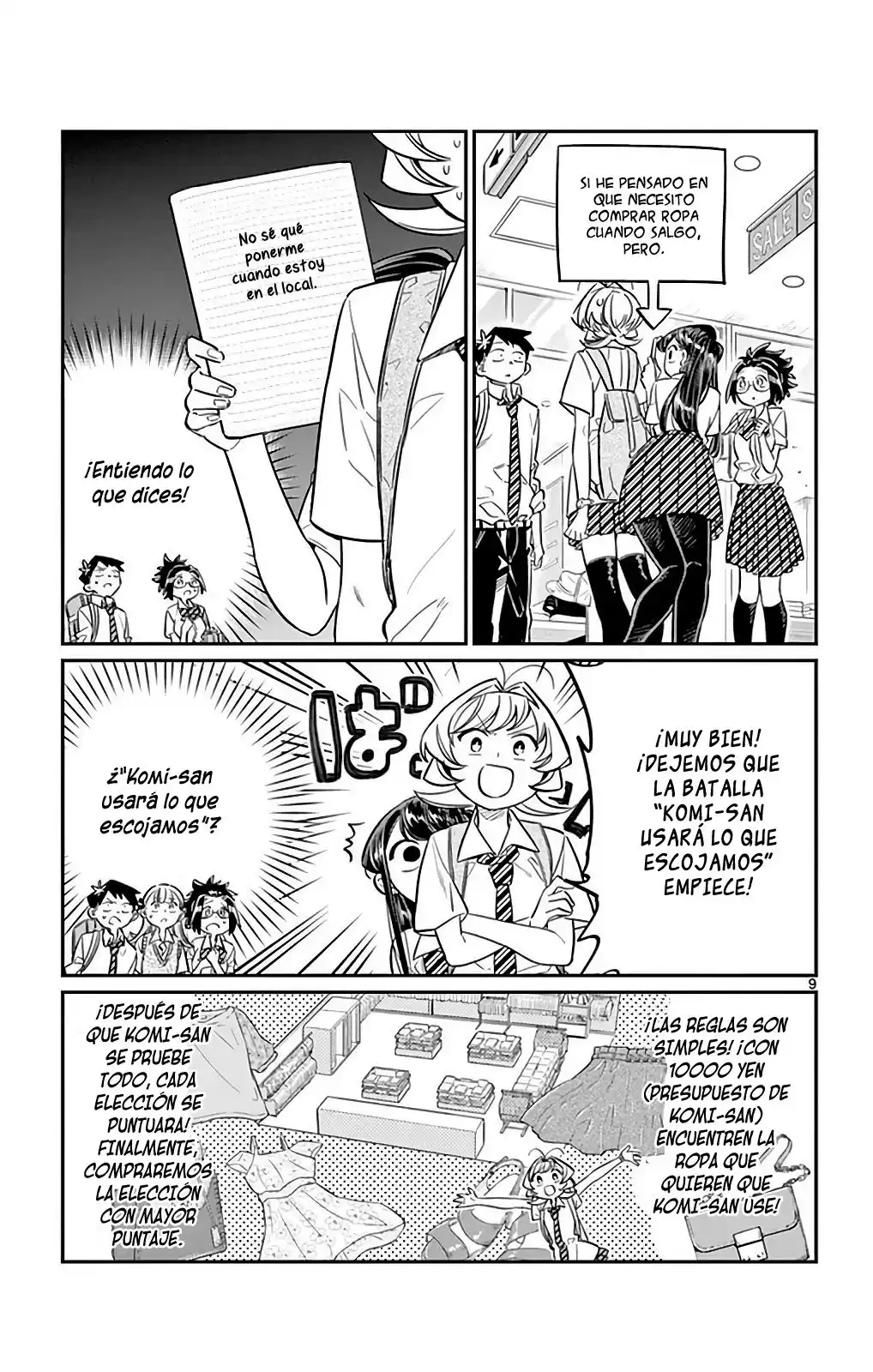 Komi-san wa Komyushou Desu Capitulo 33 página 10