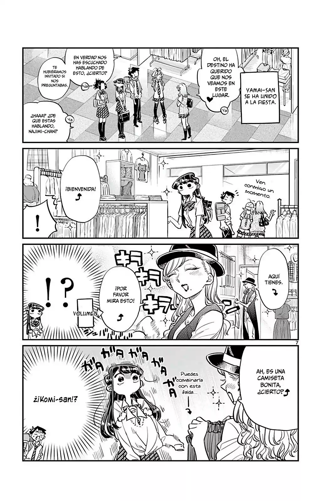 Komi-san wa Komyushou Desu Capitulo 33 página 8