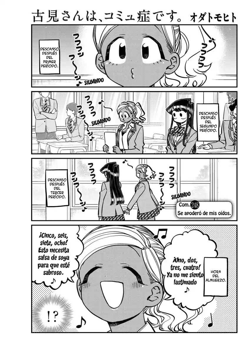 Komi-san wa Komyushou Desu Capitulo 248 página 2