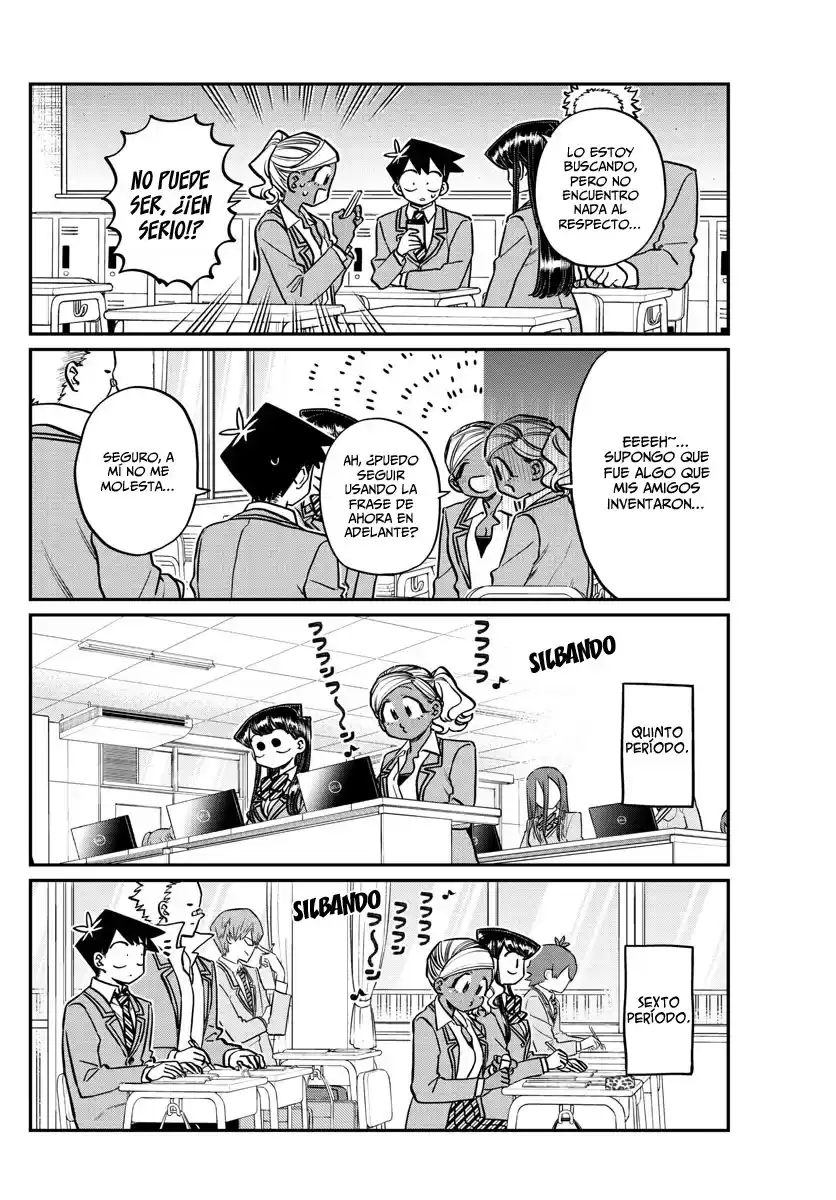 Komi-san wa Komyushou Desu Capitulo 248 página 5