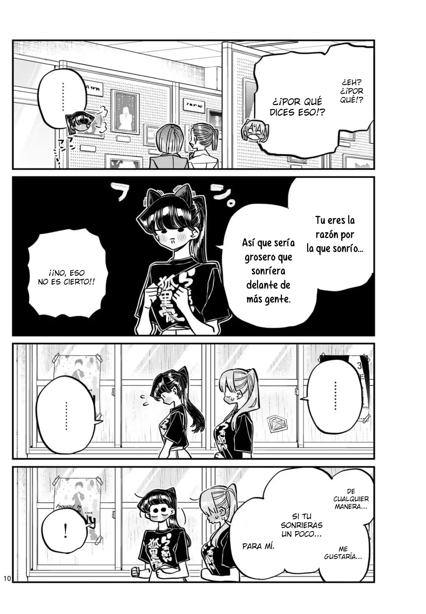 Komi-san wa Komyushou Desu Capitulo 455 página 10