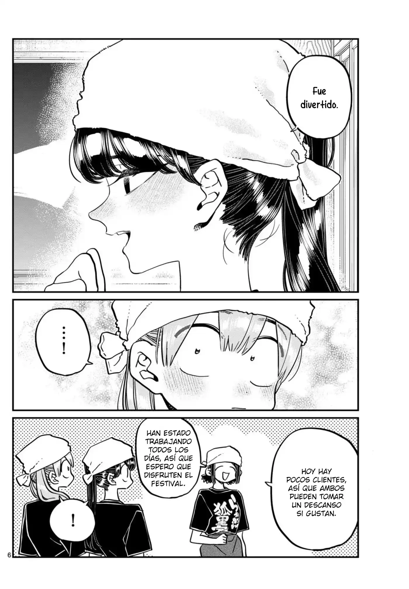 Komi-san wa Komyushou Desu Capitulo 455 página 6