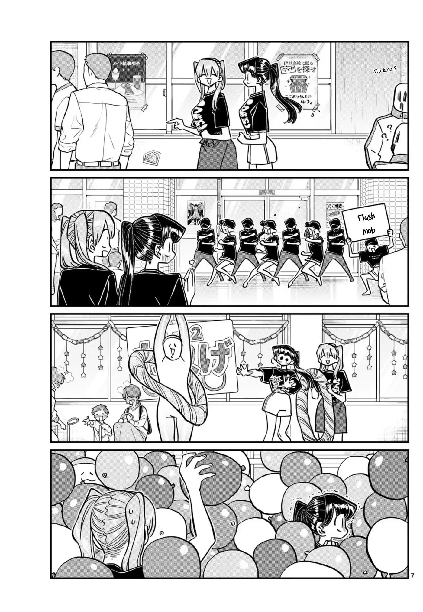 Komi-san wa Komyushou Desu Capitulo 455 página 7