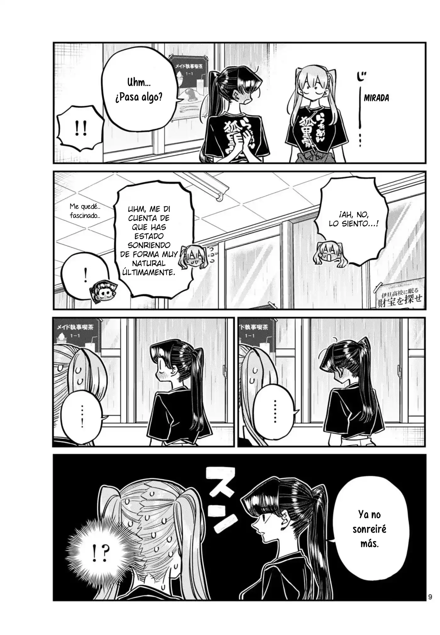 Komi-san wa Komyushou Desu Capitulo 455 página 9