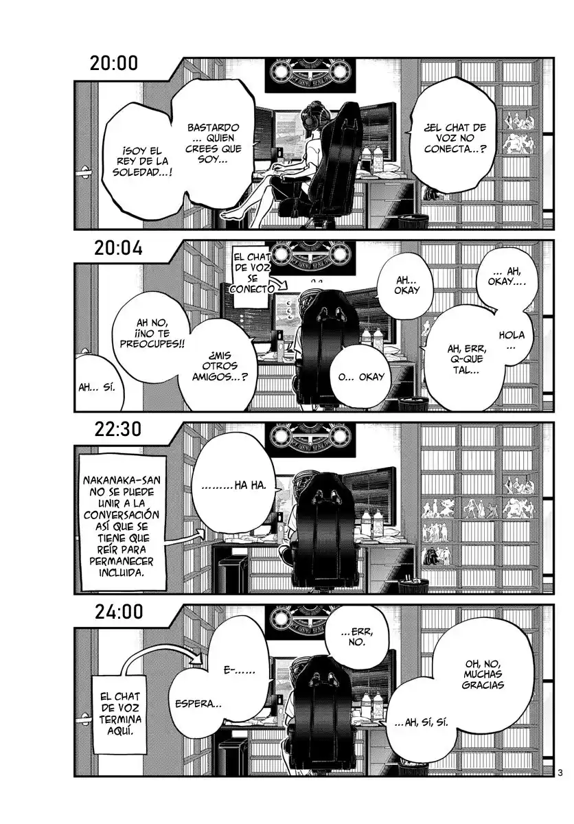 Komi-san wa Komyushou Desu Capitulo 174 página 4