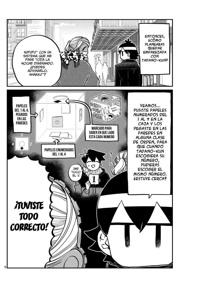 Komi-san wa Komyushou Desu Capitulo 288: Rumiko-chan y Kometani-kun página 7