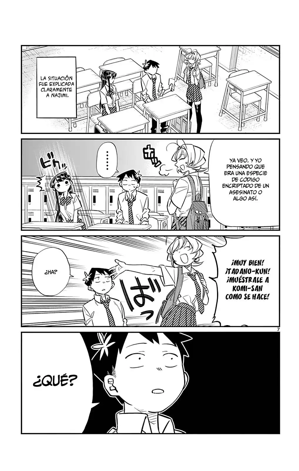 Komi-san wa Komyushou Desu Capitulo 29 página 8