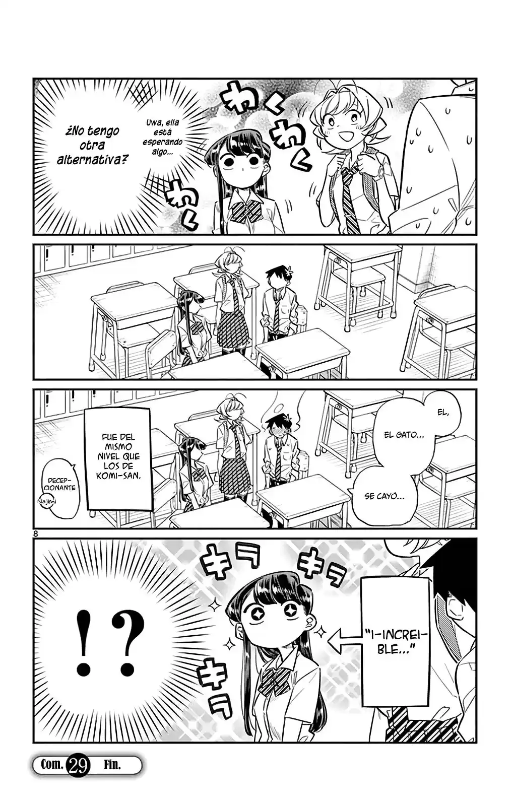 Komi-san wa Komyushou Desu Capitulo 29 página 9