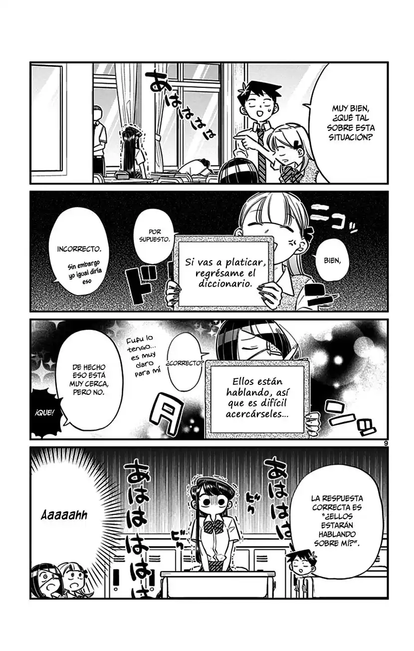 Komi-san wa Komyushou Desu Capitulo 56: Sentimientos página 10