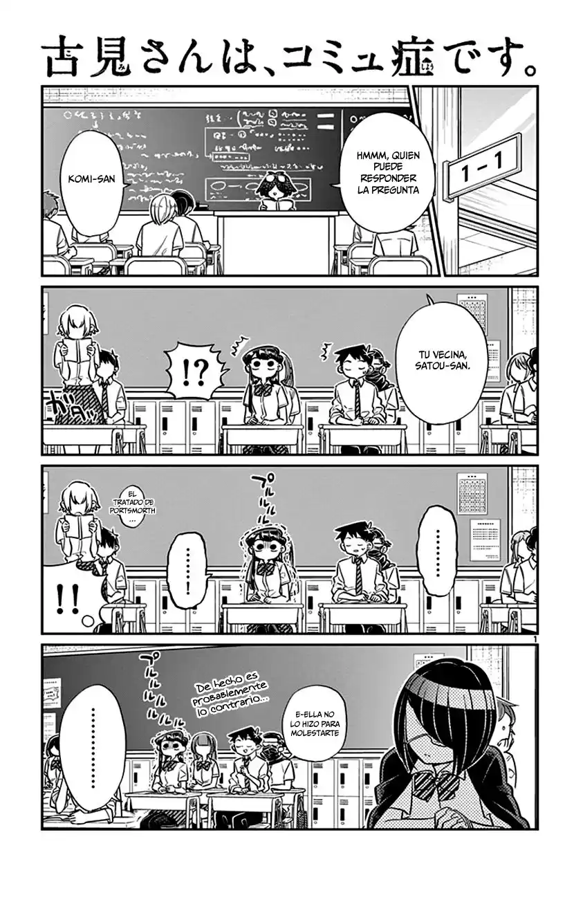 Komi-san wa Komyushou Desu Capitulo 56: Sentimientos página 2