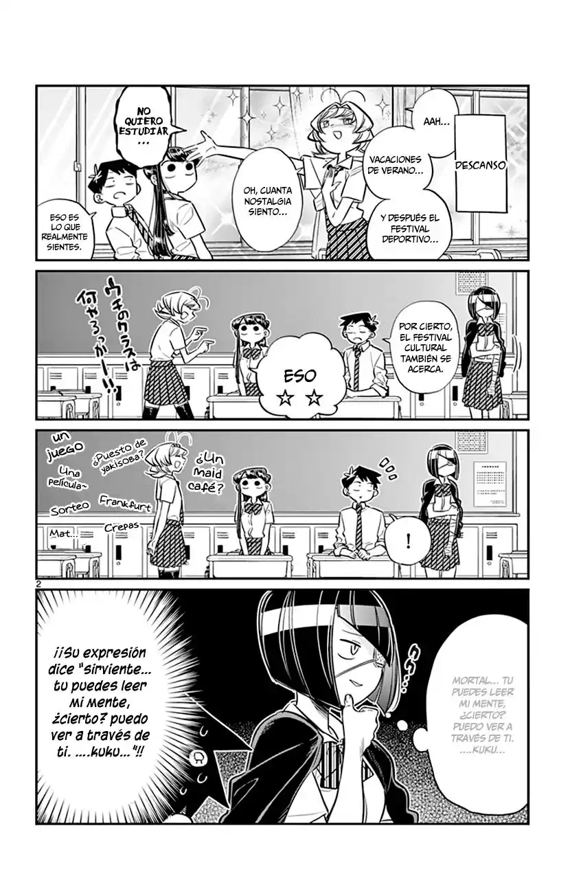 Komi-san wa Komyushou Desu Capitulo 56: Sentimientos página 3