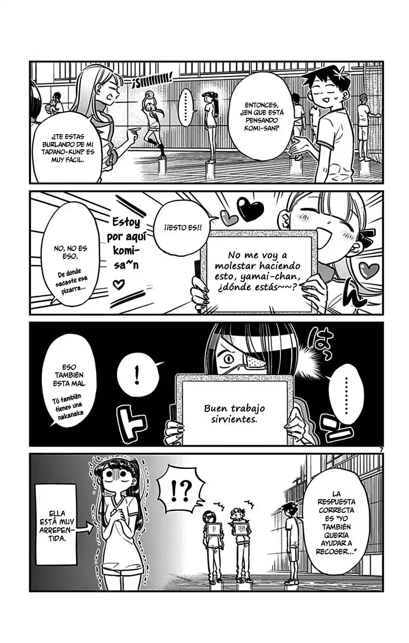 Komi-san wa Komyushou Desu Capitulo 56: Sentimientos página 8