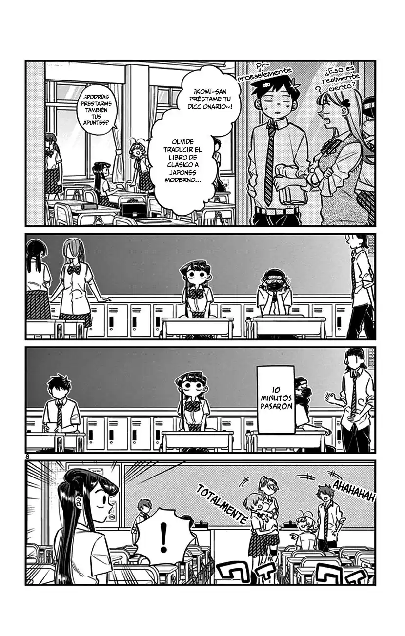 Komi-san wa Komyushou Desu Capitulo 56: Sentimientos página 9