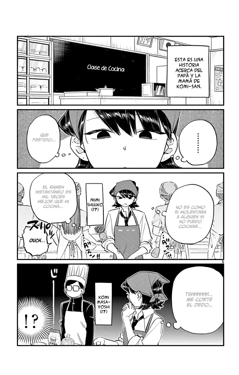 Komi-san wa Komyushou Desu Capitulo 125 página 6