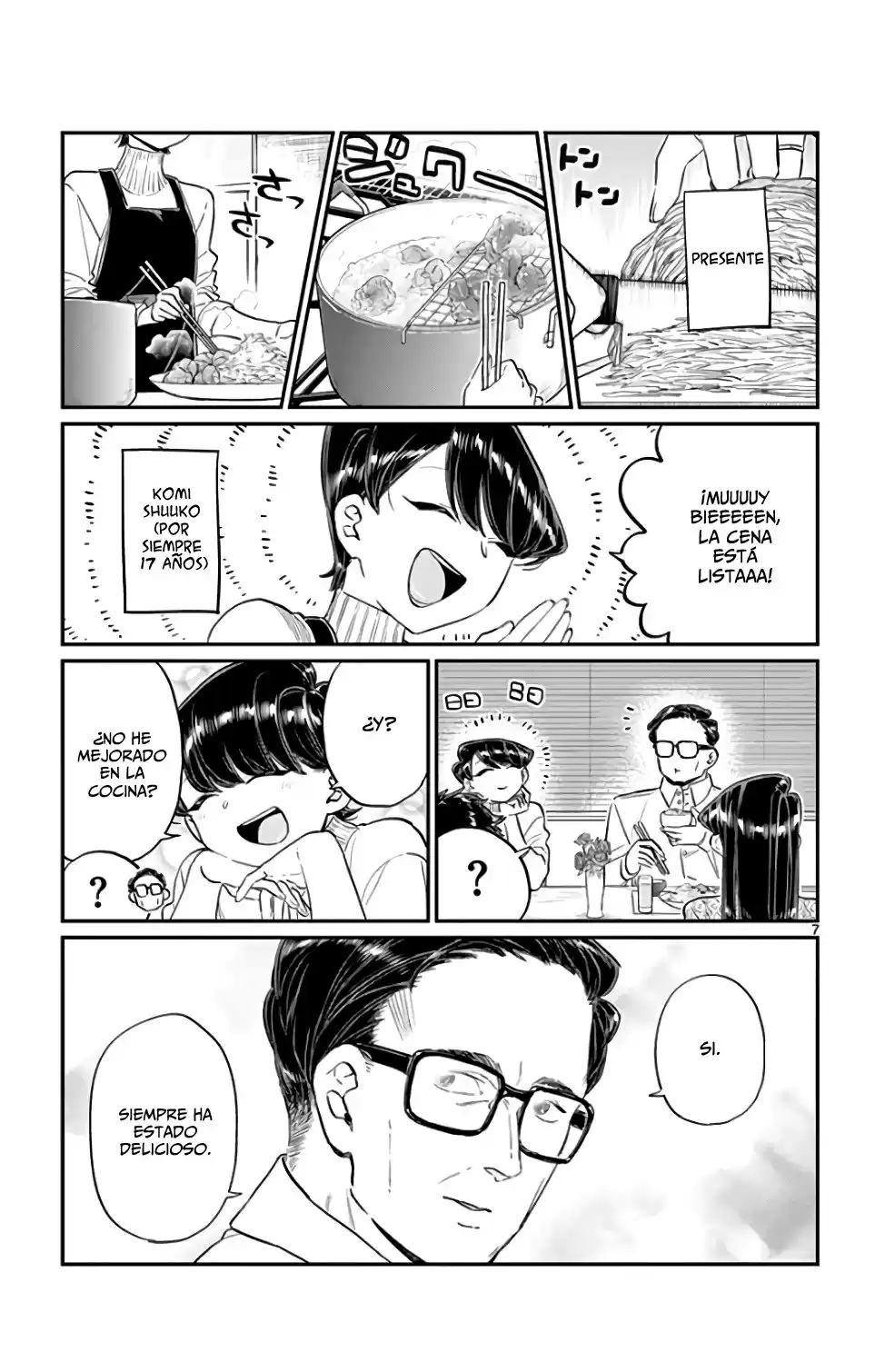 Komi-san wa Komyushou Desu Capitulo 125 página 8