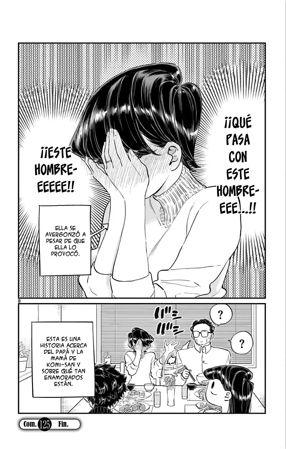 Komi-san wa Komyushou Desu Capitulo 125 página 9