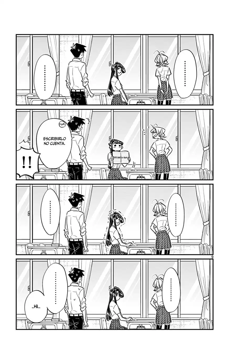 Komi-san wa Komyushou Desu Capitulo 53 página 10