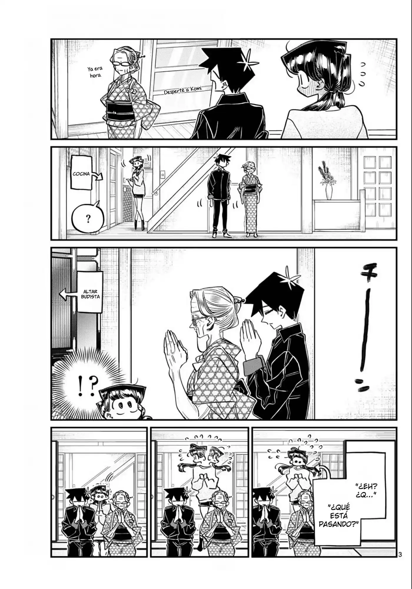 Komi-san wa Komyushou Desu Capitulo 478 página 3