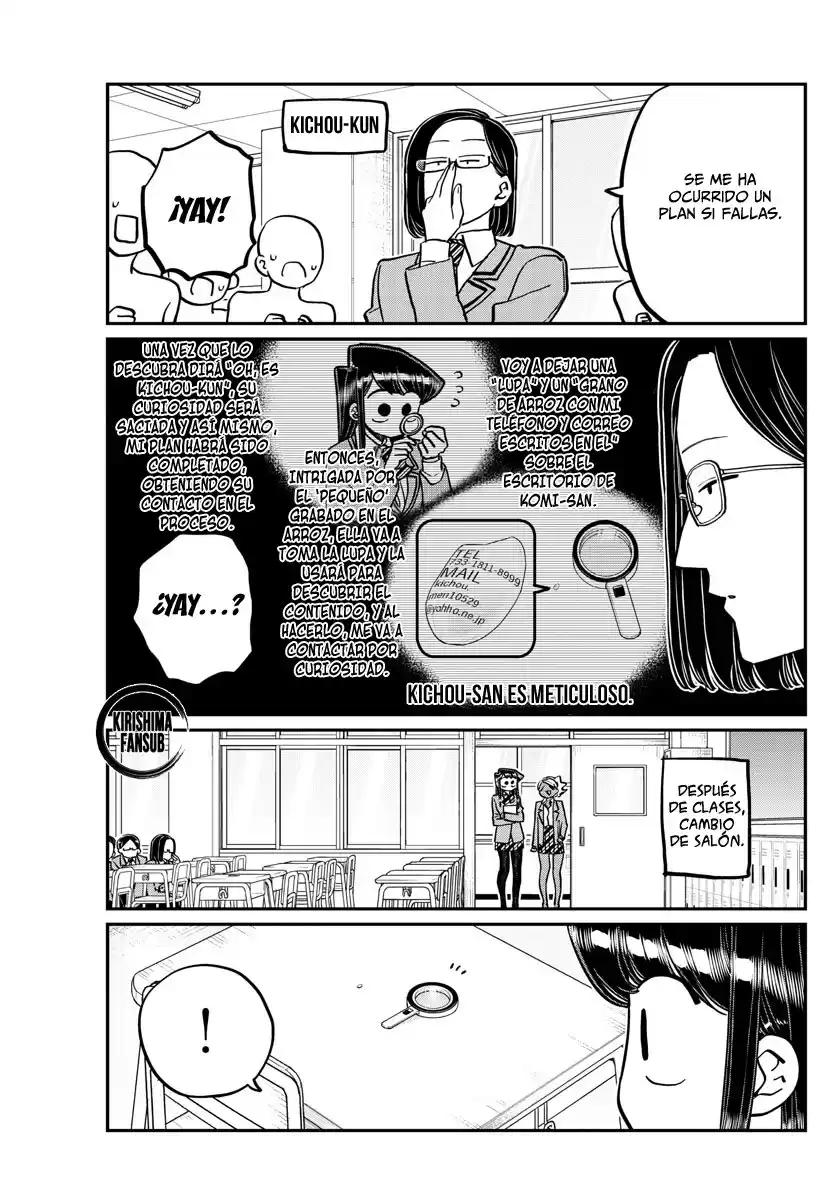 Komi-san wa Komyushou Desu Capitulo 258 página 12