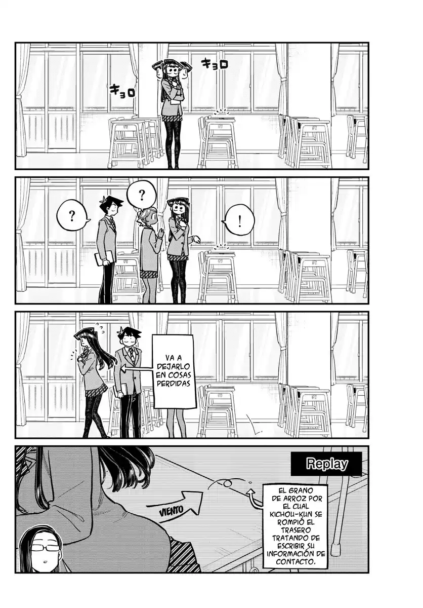 Komi-san wa Komyushou Desu Capitulo 258 página 13