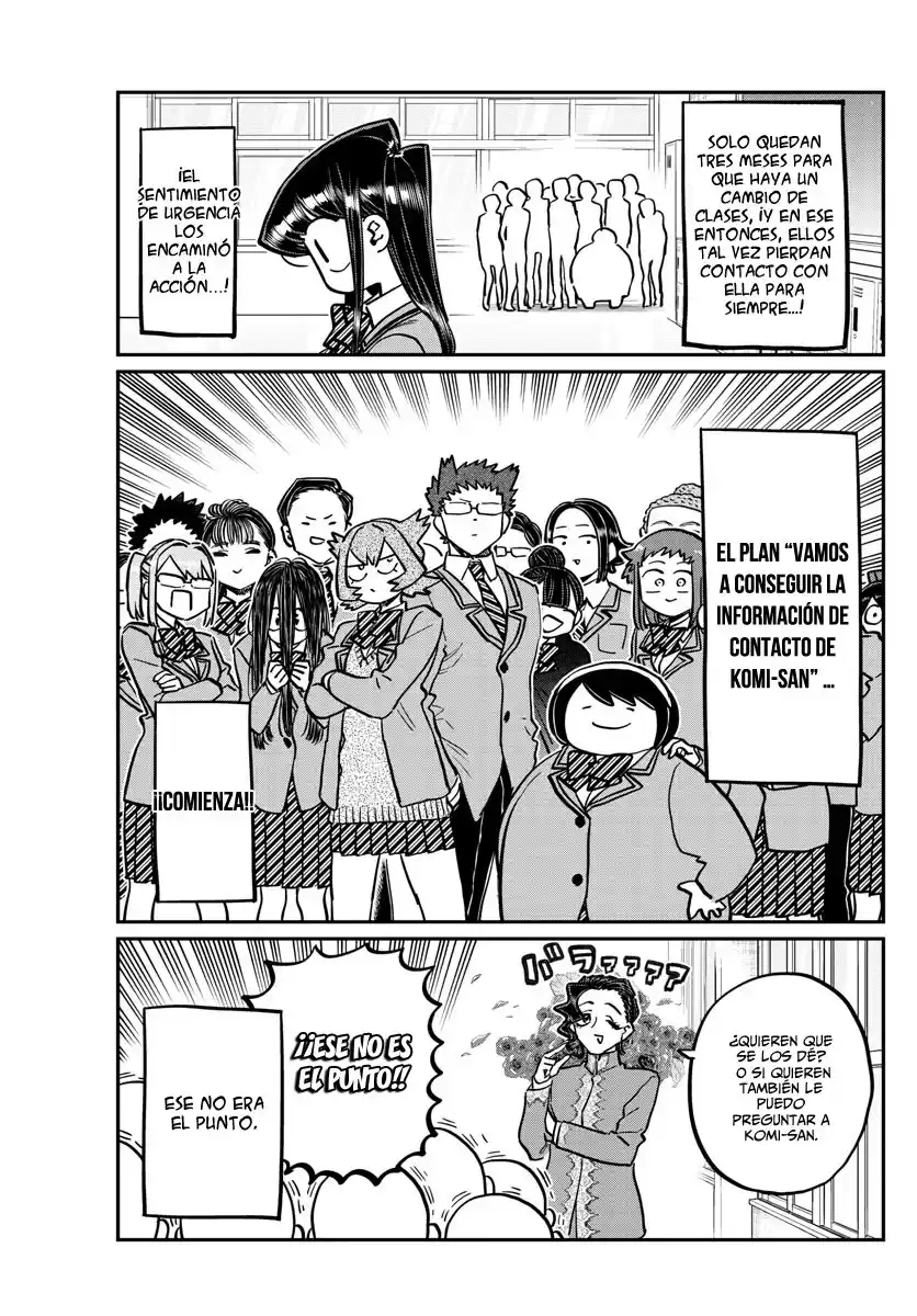 Komi-san wa Komyushou Desu Capitulo 258 página 4