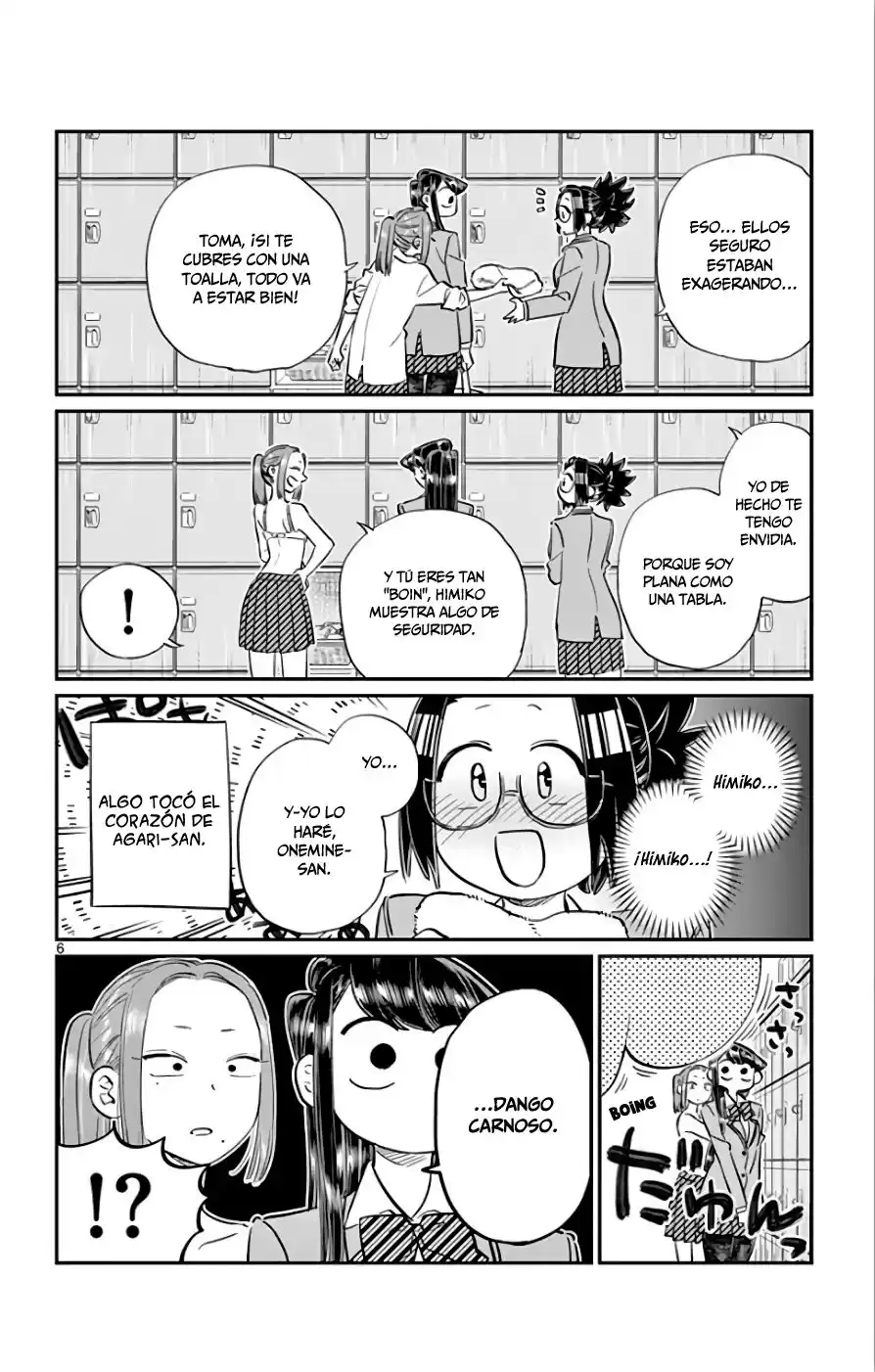 Komi-san wa Komyushou Desu Capitulo 106: El baño página 7