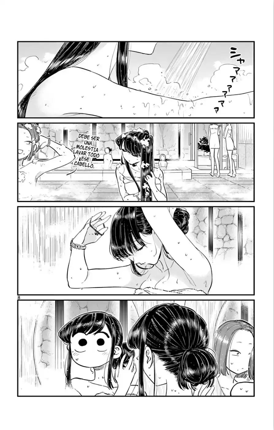 Komi-san wa Komyushou Desu Capitulo 106: El baño página 9