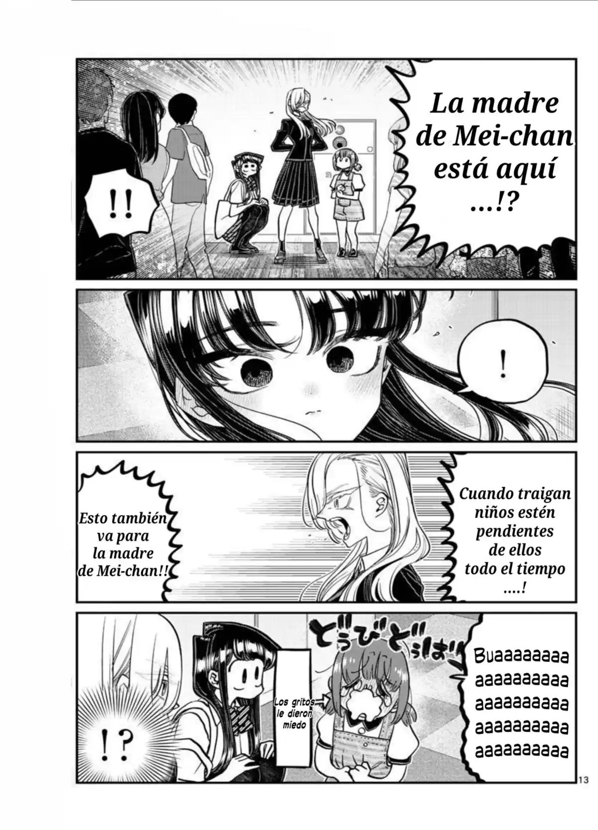 Komi-san wa Komyushou Desu Capitulo 384 página 14