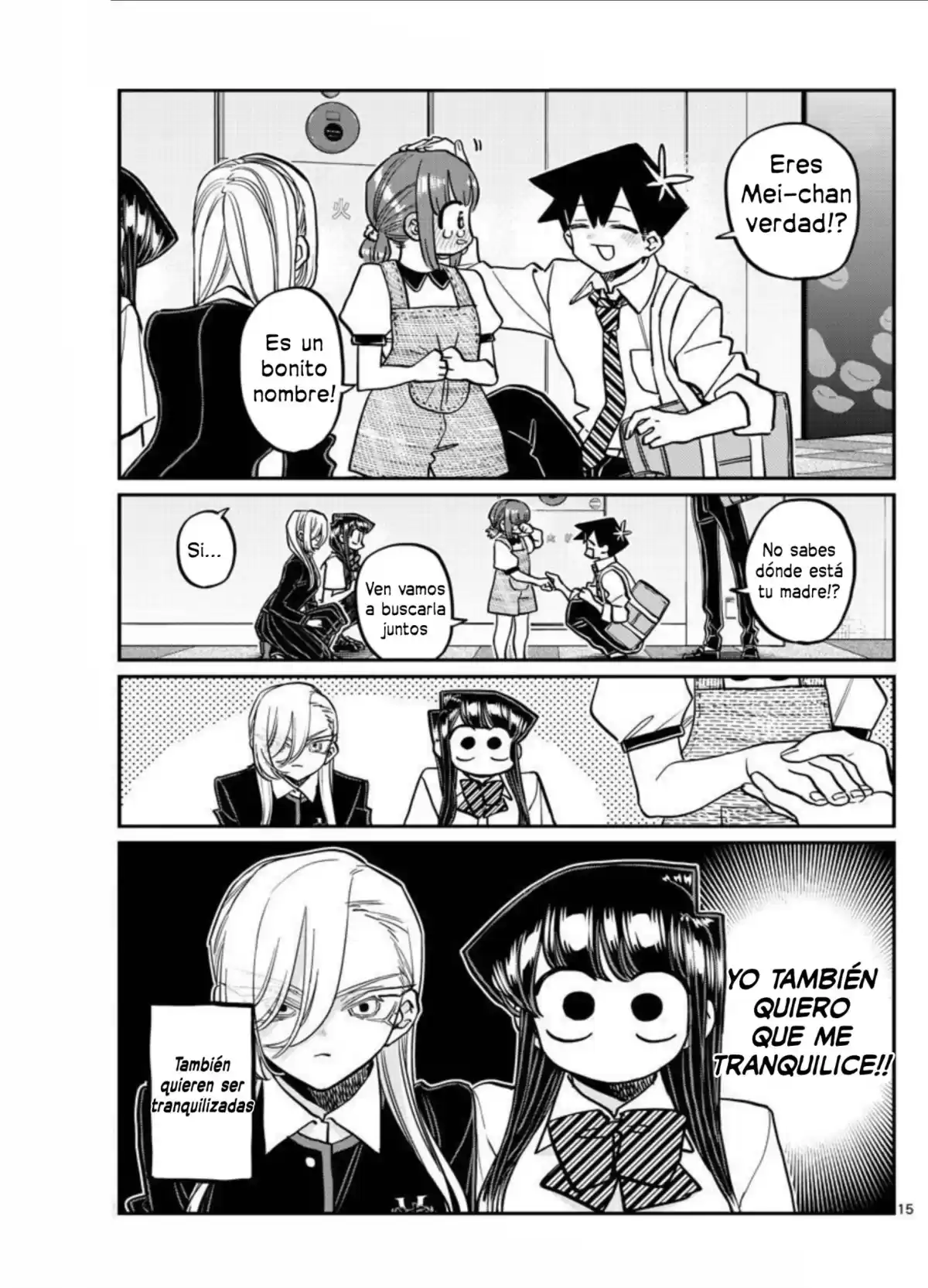 Komi-san wa Komyushou Desu Capitulo 384 página 16