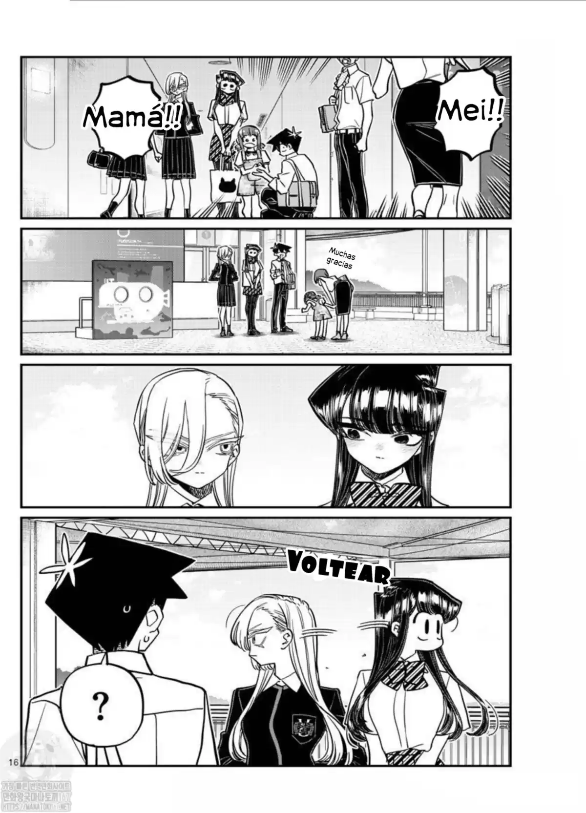 Komi-san wa Komyushou Desu Capitulo 384 página 17