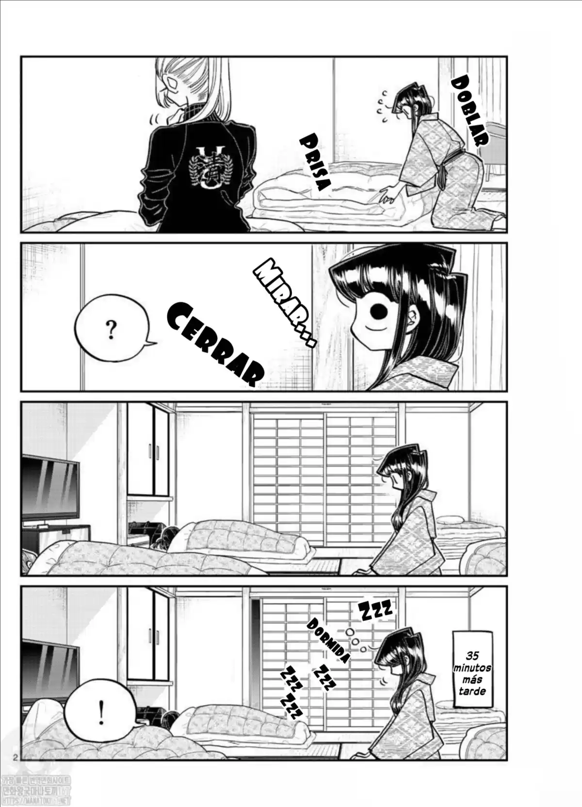 Komi-san wa Komyushou Desu Capitulo 384 página 3