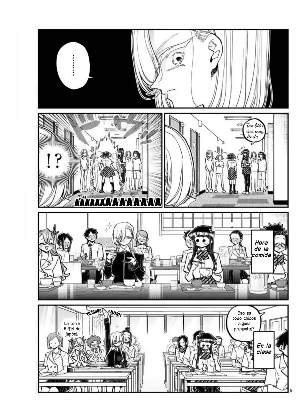 Komi-san wa Komyushou Desu Capitulo 384 página 6